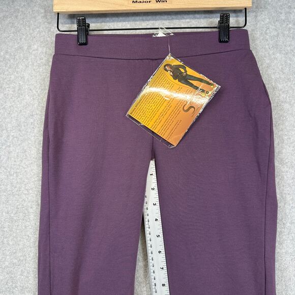 Serena Williams Signature Statement Leggings Women Small Purple Pull On Stretch - Picture 8 of 10